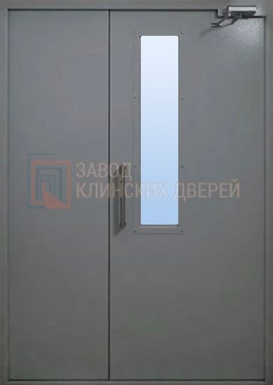 Подъездная дверь с порошковым напылением и стеклопакетом ПДД-14 с порошковым напылением и стеклопакетом ПДД-14