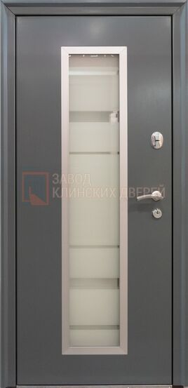 Входная дверь с МДФ со стеклом СТК-108 с МДФ со стеклом СТК-108