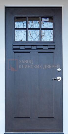 Входная дверь с МДФ со стеклом СТК-117 с МДФ со стеклом СТК-117