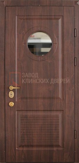 Входная металлическая дверь с виноритом с двух сторон со стеклом СТК-2 с виноритом с двух сторон со стеклом СТК-2