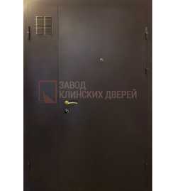 Дверь с порошковым напылением и вентиляционной решеткой ТМБ-11