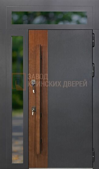 Входная дверь с виноритом и стеклом ВНР-146 с виноритом и стеклом ВНР-146
